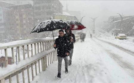 Meteoroloji uyardı: Birçok bölgede kuvvetli yağış, fırtına ve çığ tehlikesi