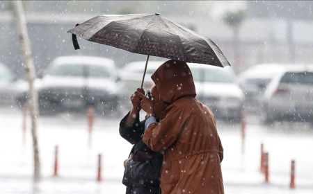 Türkiye iki mevsimi bir arada yaşıyor: Yağmur, kar ve fırtına uyarısı