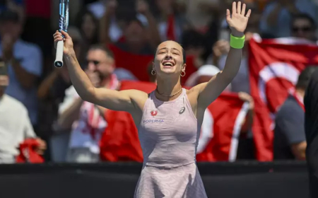 Zeynep Sönmez Avustralya Açık’ta tarih yazdı