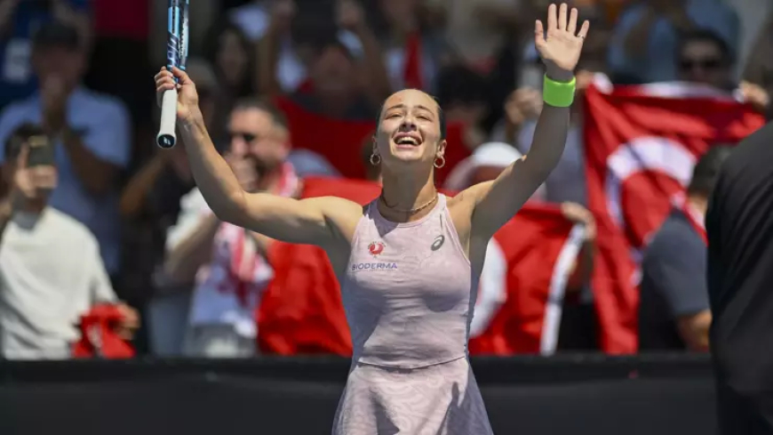 Zeynep Sönmez Avustralya Açık’ta tarih yazdı