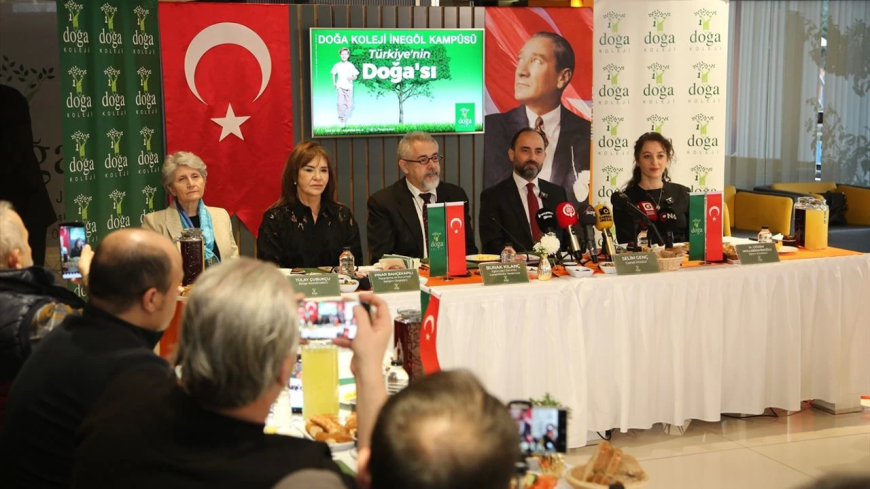 Doğa Koleji yönetimi İnegöl’de eğitim vizyonunu anlattı