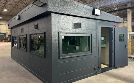 Karmod’dan Dev Adım: 28 Metrekarelik Zırhlı Güvenlik Kulübesi Üretildi