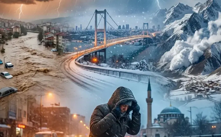 Türkiye’ye Yeni Soğuk Hava Dalgası: İstanbul ve Ankara’da Kar Kapıda