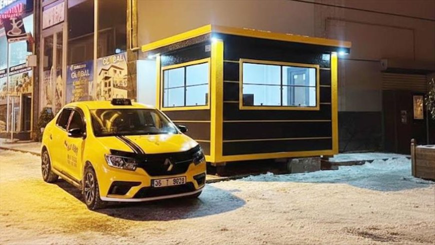 Karmod’dan Sarıkamış’a Özel Yalıtımlı Taksi Durağı Kabinleri