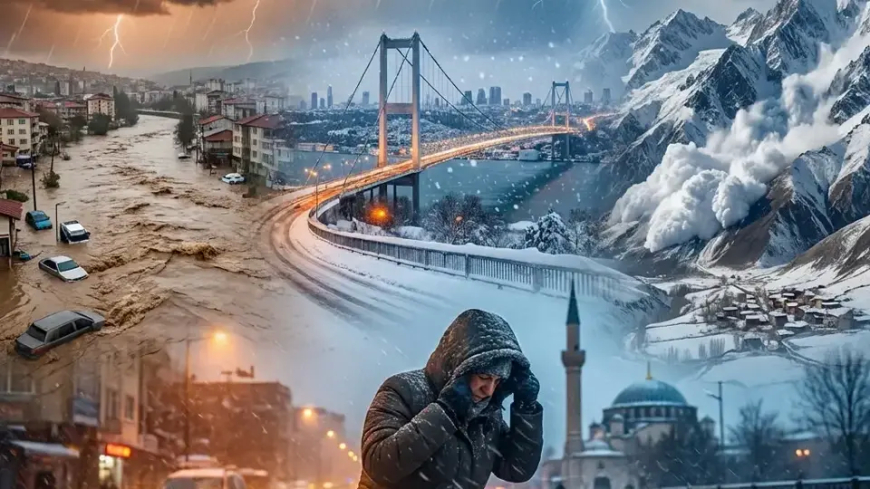 Türkiye’ye Yeni Soğuk Hava Dalgası: İstanbul ve Ankara’da Kar Kapıda