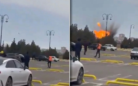 İran’a ait İHA Nahçıvan Havalimanı’na düştü: Azerbaycan’dan sert tepki