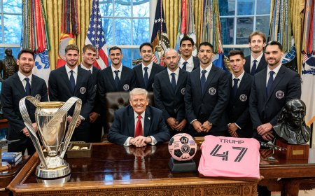 Beyaz Saray’da Dikkat Çeken Anlar: Trump İran Saldırılarını Anlatırken Messi ve Suarez Alkışladı