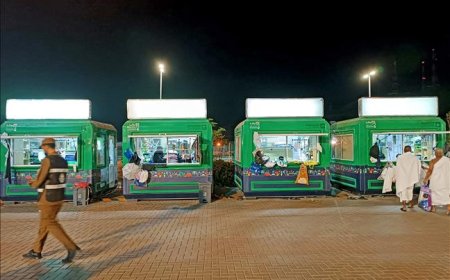 Karmod Prefabrik’in Satış Büfesi Kabinleri Mekke’de Hacılara Hizmet Vermeye Başladı