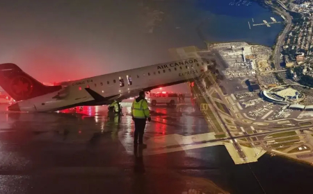 New York’ta Havalimanında Facia: Yolcu Uçağı ile İtfaiye Aracı Çarpıştı!