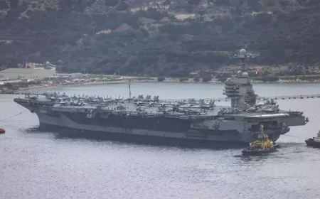 Milyar Dolarlık "Yüzen Kale"de Büyük Çatlak: USS Gerald R. Ford Girit'e Neden Çekildi?
