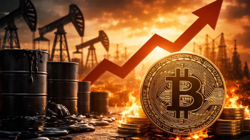 Yükselen Petrol Fiyatları Kriptoyu Baskıladı: Bitcoin 67 Bin Doların Altında
