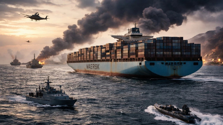 Hürmüz Boğazı'nda Kaos: Maersk Nakliyeleri Durdu