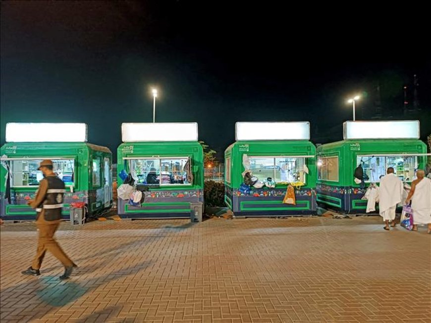 Karmod Prefabrik’in Satış Büfesi Kabinleri Mekke’de Hacılara Hizmet Vermeye Başladı