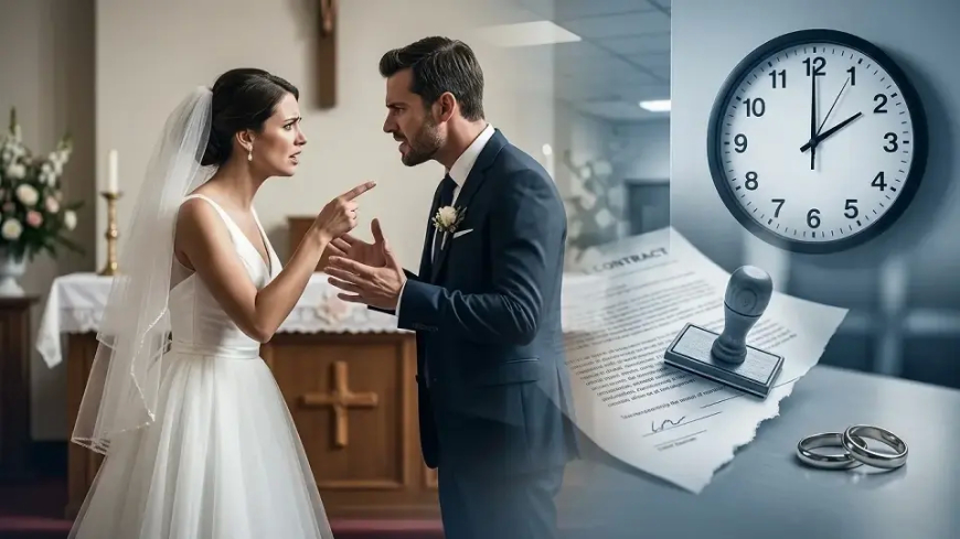 Kuveyt'te Rekor Boşanma: 3 Dakikalık Evlilik Damadın Tek Sözü Yüzünden Bitti!