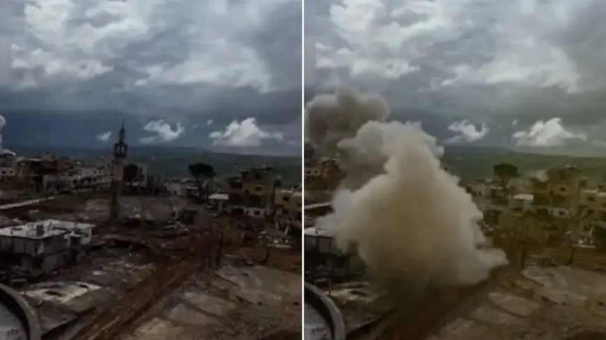 Lübnan’da Sivil Altyapı Hedefte: İsrail Güçleri Cami Minaresini Havaya Uçurdu