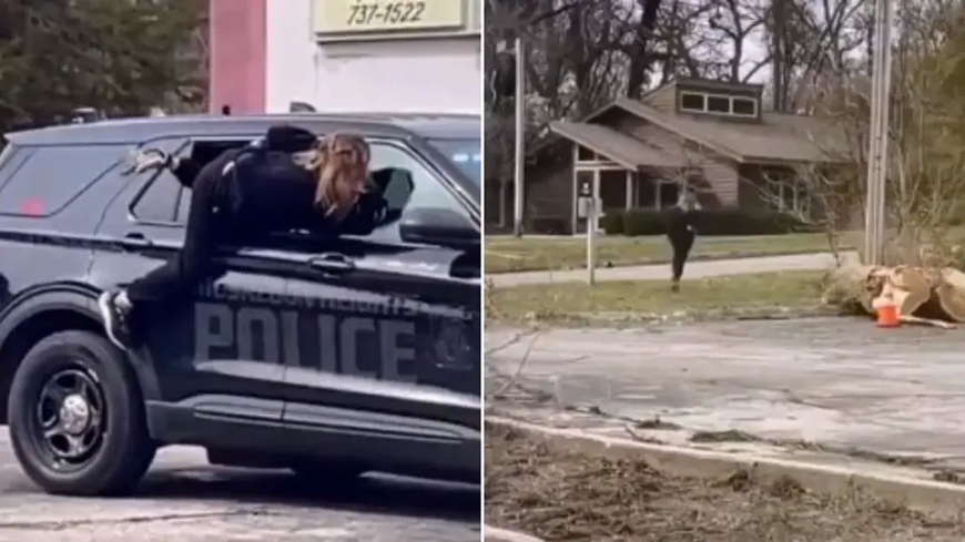 MICHIGAN’DA 'HOUDINI' USULÜ FİRAR: KELEPÇELİ ŞÜPHELİ POLİS ARACINDAN NASIL SÜZÜLDÜ?