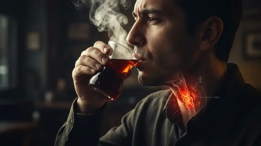 Bardaktaki Gizli Tehdit: Kaynar Çay Yemek Borusunu "Yakıyor"!