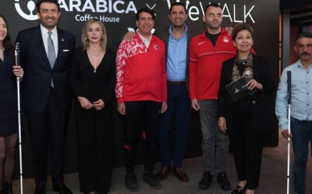 Arabica Coffee House ve WeWALK’tan Görme Engelli Sporculara "Akıllı" Destek