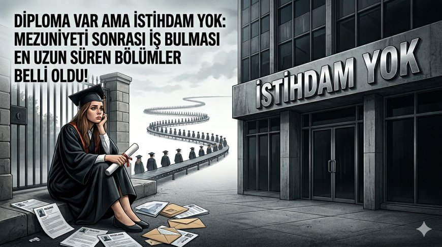 Diploma Var Ama İstihdam Yok: Mezuniyeti Sonrası İş Bulması En Uzun Süren Bölümler Belli Oldu!