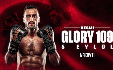 Vedat Kahramanoğlu, GLORY 109'da Tarih Yazmak İçin Ringe Çıkıyor