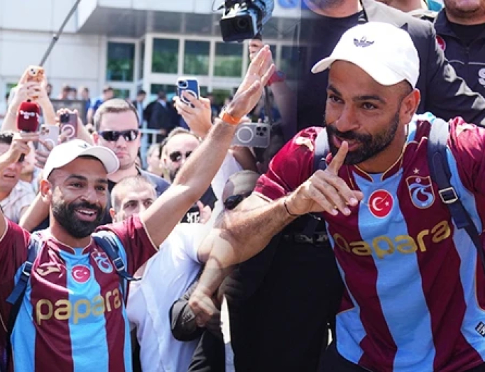 MOHAMED SALAH İSTANBUL'A GELDİ! TRABZONSPOR'DA İMZA GÜNÜ
