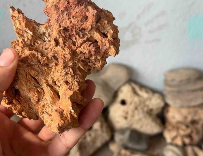 KÖYDEKİ EVİN BAHÇESİ TARİH MÜZESİNE DÖNDÜ
